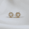 Diamond Solitaire Earrings